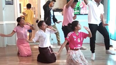 Karen dancers represent one of Burma's largest, most diverse ethnic groups.