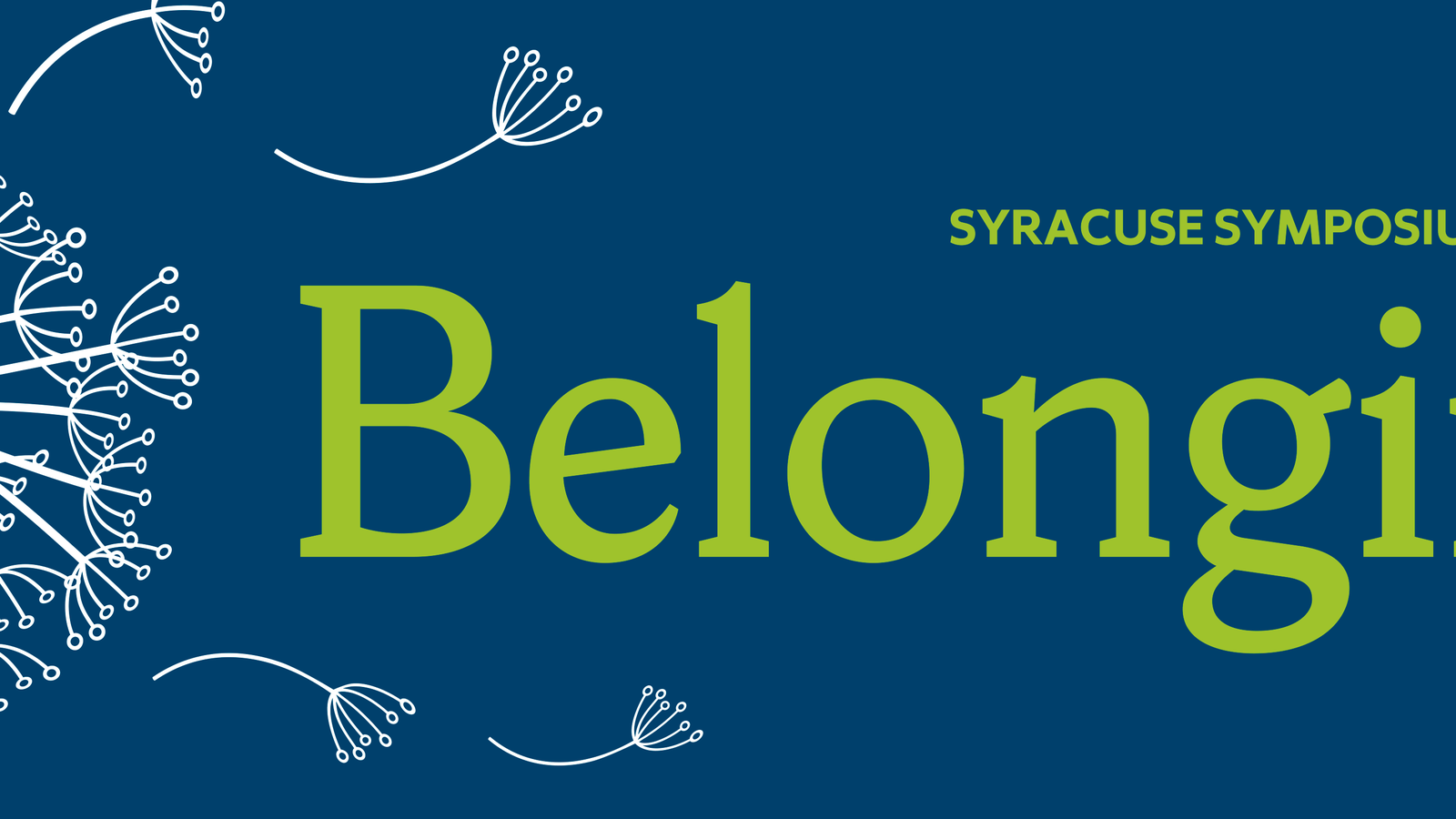 The Syracuse University Humanities Center announces its lineup for the 2017-18 Syracuse Symposium